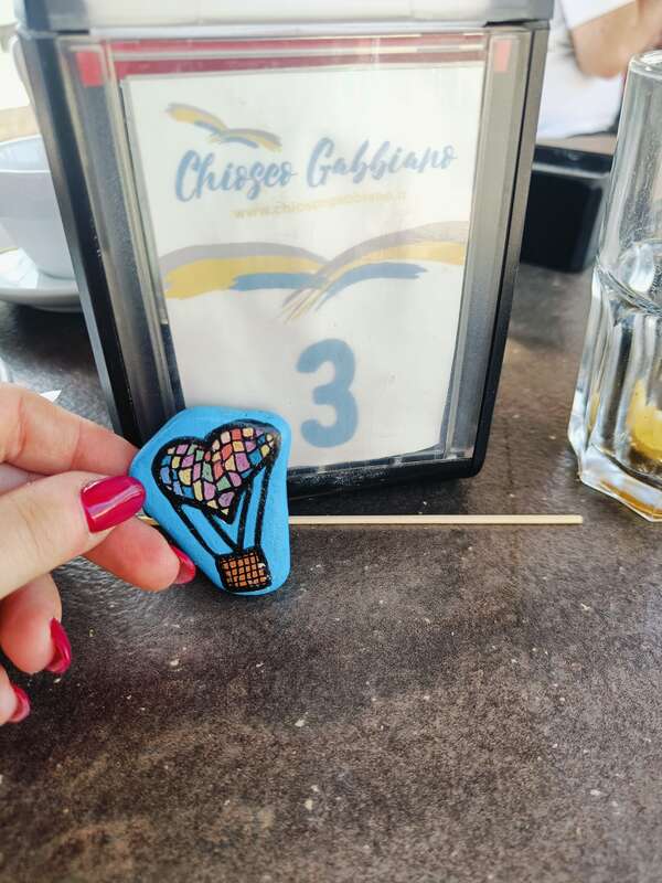 Foto della tappa di Mongolfiera a mosaico 💙