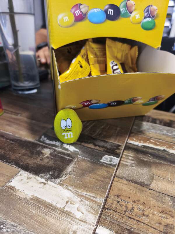 Foto della tappa di m&m gelb