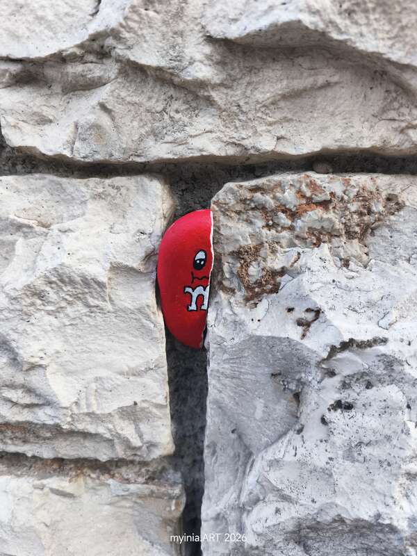 Foto della tappa di M&M rosso