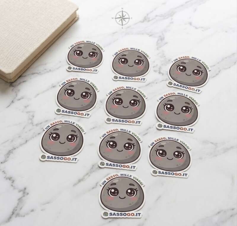 Pack 10 stickers Stony