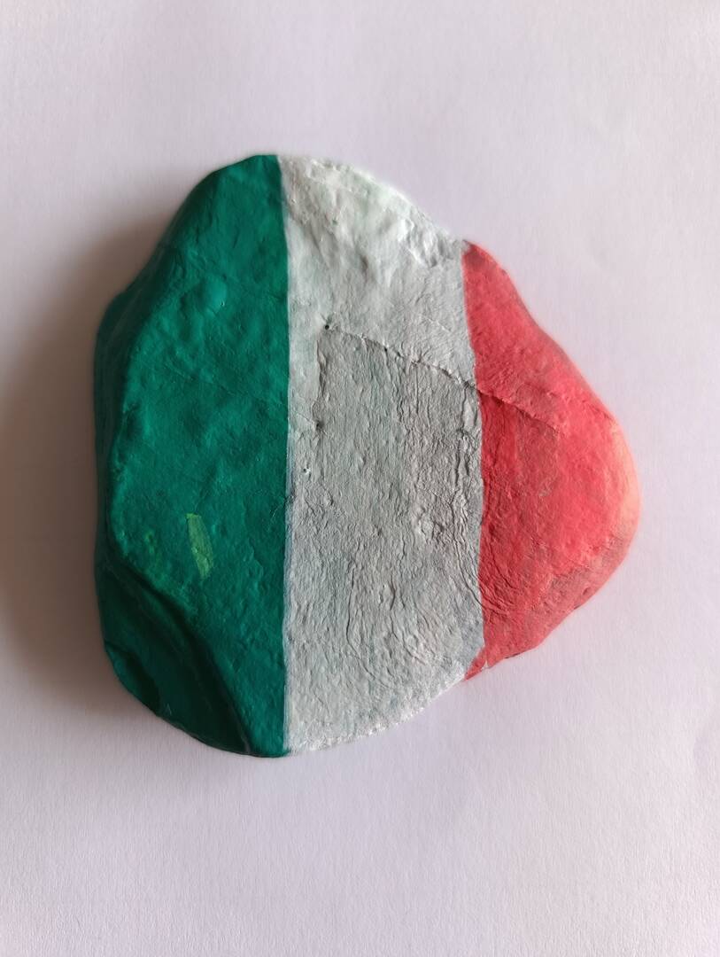 Sasso dipinto: Italo — di FedeB