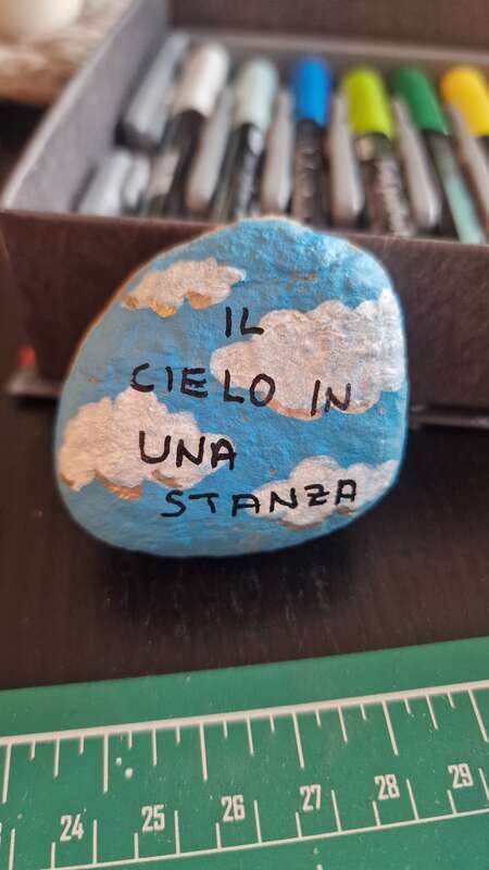 Sasso dipinto: Gino Paoli — di Letyreds