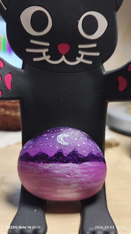 Purple moon